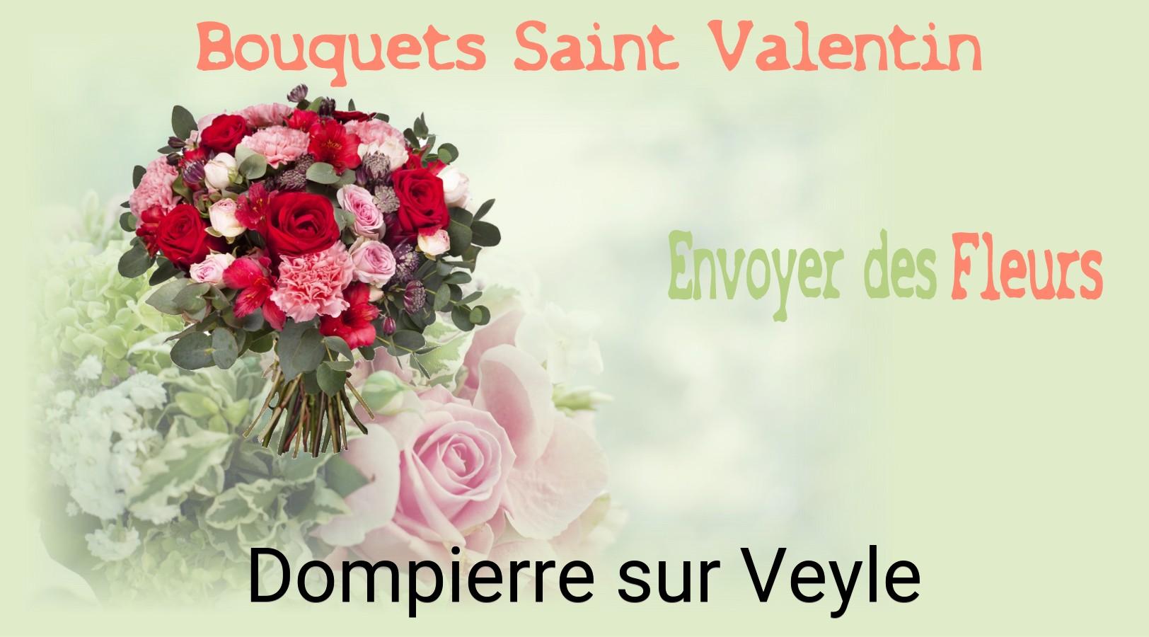 Roses de Saint-Valentin livrées à Dompierre-sur-Veyle